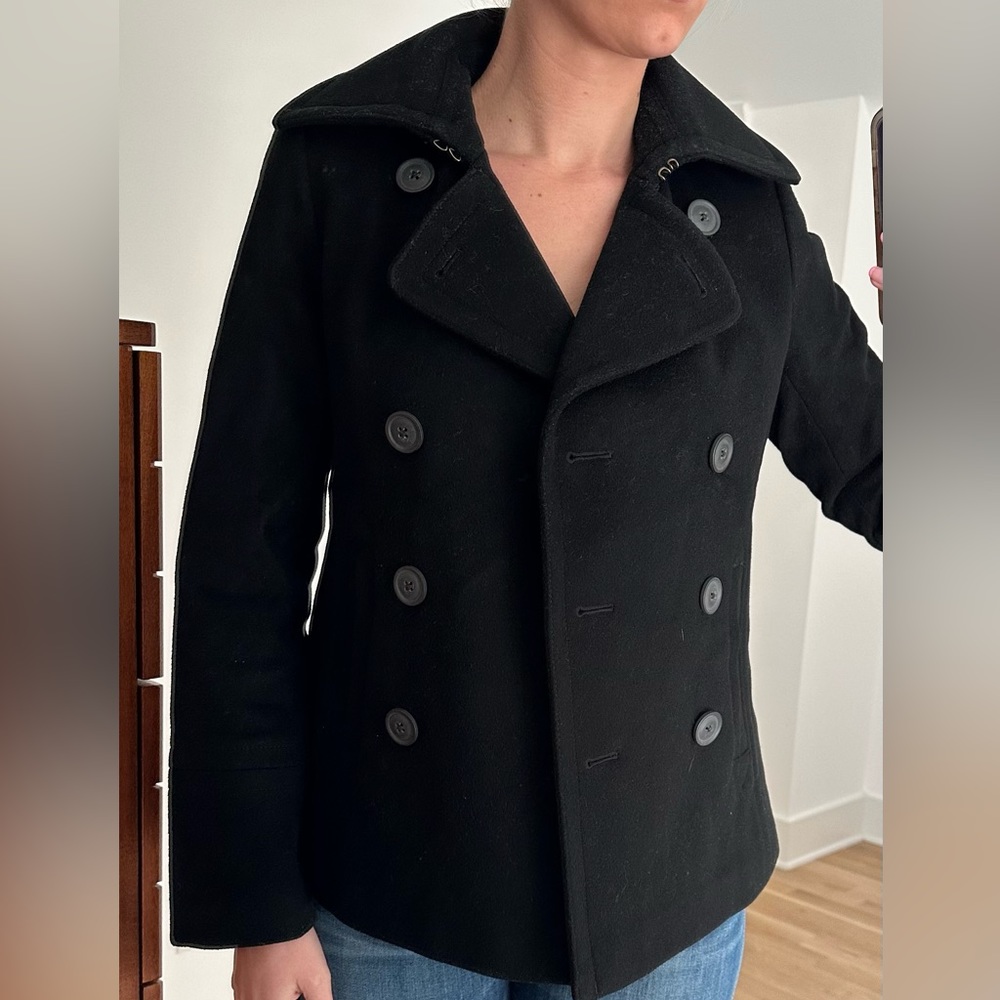 J. Crew Double Breasted Peacoat